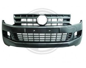 pare chocs avant (noir) pour Volkswagen AMAROK 2010-2016